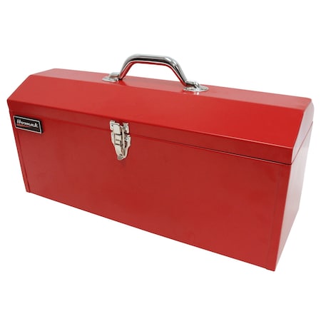Homak 19in Red Metal High Toolbox w/ Black Metal Tray RD00119819